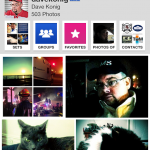 Flickr App Profile Page